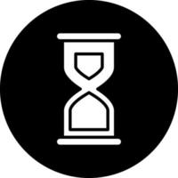 Sand Clock Vector Icon Design