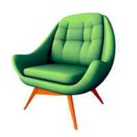 confortable vert chaise gratuit illustration icône png