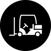 Forklift Vector Icon Design