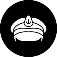 Sailor Hat Vector Icon Design