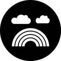 Rainbow Vector Icon Design