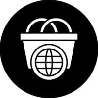 Worldwide Shopping Vector Icon Design