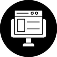 Website Vector Icon Design