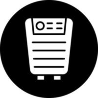 Air Purifier Vector Icon Design