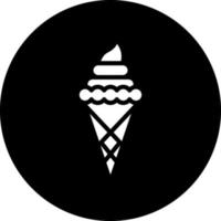 Ice Cream Vector Icon Design