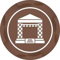 Stage Vector Icon
