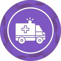 icono de vector de ambulancia