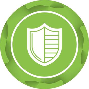 icono de vector de escudo