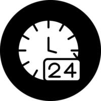 Hours Vector Icon Design