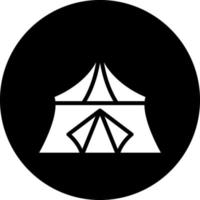 Tent Vector Icon Design