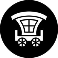 Carriage Vector Icon Design