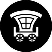 Carriage Vector Icon Design