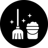 Mop Vector Icon Design