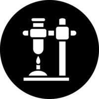 Beaker Stand Vector Icon Design