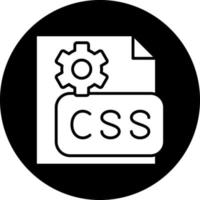 CSS Code Vector Icon Design