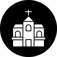 diseño de icono de vector de iglesia