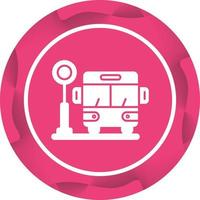 Bus Stop Vector Icon