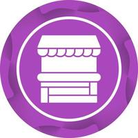 Food Stand Vector Icon