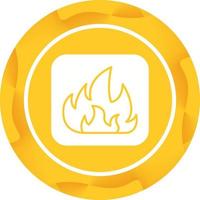 icono de vector de fuego