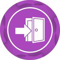 Exit Door Vector Icon