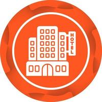 icono de vector de hotel