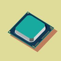 Computer Central Processing Unit vector