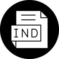 Indiana vector icono diseño