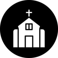 diseño de icono de vector de iglesia