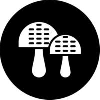 Mushroom Vector Icon Design