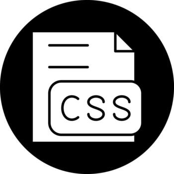 CSS File Vector Icon Design