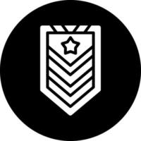 Army Chevron Vector Icon Design