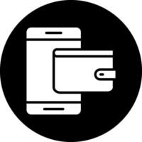 Digital Wallet Vector Icon Design