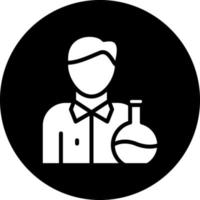 Chemist Vector Icon Design