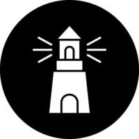 Lighthouse Vector Icon Design