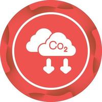 icono de vector de co2