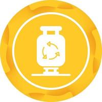 Gas Cylinder Vector Icon