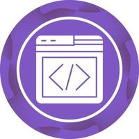 Web Programing Vector Icon