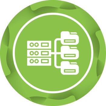 icono de vector de base de datos