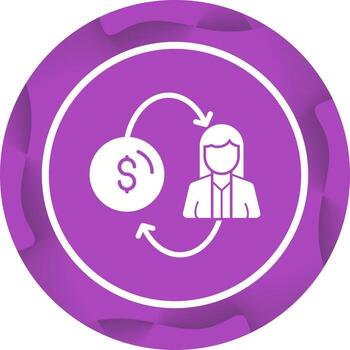 icono de vector de conversión