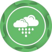 Acid Rain Vector Icon