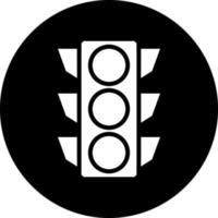 Traffic Control Vector Icon Design