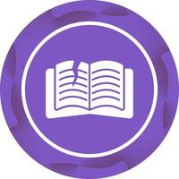 Teared Book Vector Icon