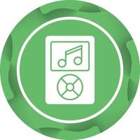 icono de vector de reproductor de música