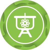 Atom Presentation Vector Icon