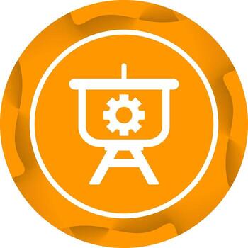 Setting Presentation Vector Icon