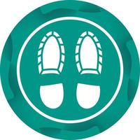 Footprint Vector Icon