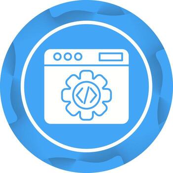 icono de vector de programación