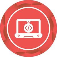 icono de vector de codificación