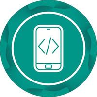 icono de vector de codificación
