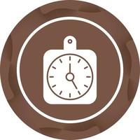 icono de vector de reloj de pared